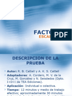 FACTOR G escala 2 y 3