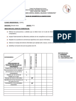 3º Grado B DIAGNÓSTICO CUANTITATIVO