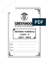 Revision Plan - Class X - All in One - SCHEDULE 1