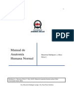 Manual de Anatomia Humana Normal (Prueba) Autor Macarena Rodriguez y Nury Perez