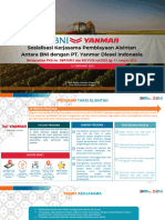 Sosialisasi Kerjasama Pembiayaan Alsintan Antara BNI Dengan PT. Yanmar Diesel Indonesia