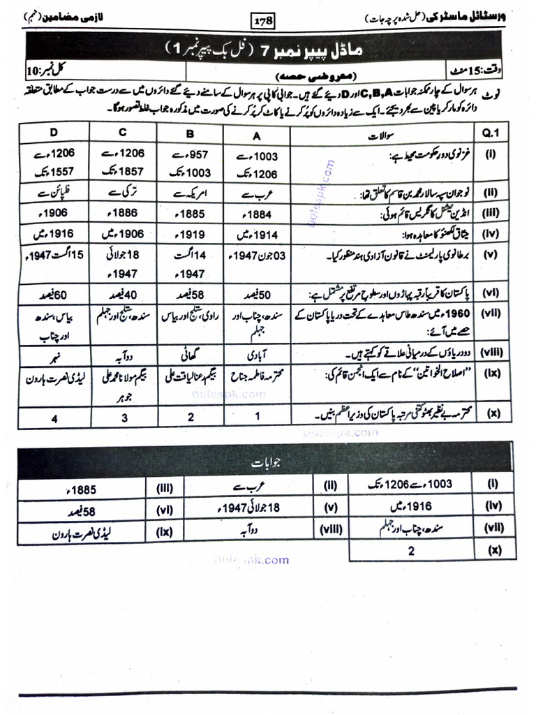 9th pst solved model papers pdf agriculture soil science