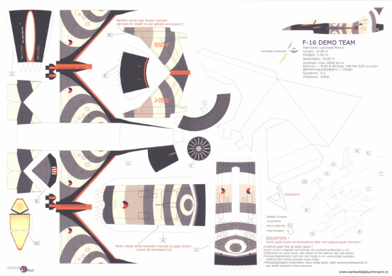 Lockheed Martin f-16 'Fighting Falcon' (Klu Demo Team) | PDF