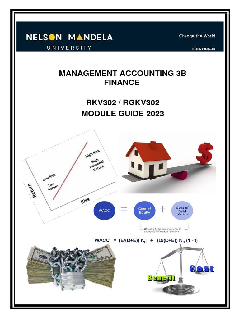 Management Accounting Module Guide 2023 | PDF | Lecture | Valuation ...