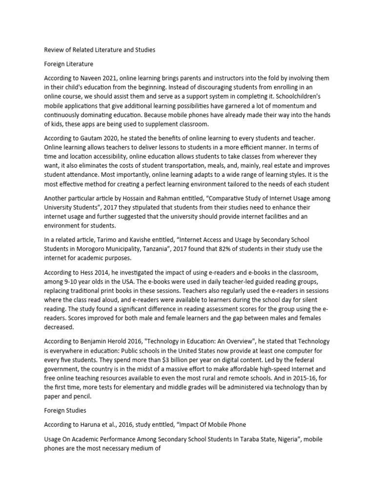 review-of-related-literature-and-studies-pdf-educational-technology