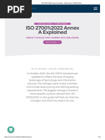 ISO 27001 - 2022 Annex A Controls - What's New