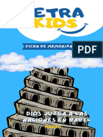 Petra Kids Ficha 3 de Marzo