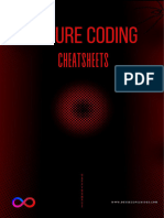 Secure Coding Cheatsheets PDF