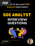 _soc Analyst Interview Questions