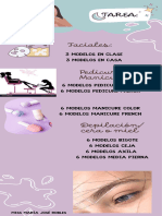 Tarea Faciales, Manicure y Pedicure