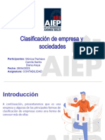 Clasificacion de Empresas