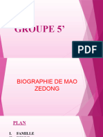 Expose Groupe 5' Mao Zedong