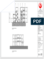 Corte Longitudinal Esc 1/75: Universidad Peruana de Ciencias Aplicadas