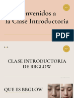 Clase de BBGLOW Yess Lacroix