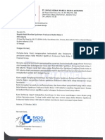 Surat Apresiasi Kinerja Untuk Balmon Kelas 1 DKI Jakarta