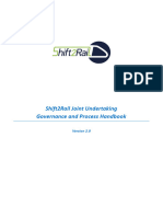 Shift2Rail Joint Undertaking Governance and Process Handbook 20200303 v2.0