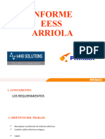 INFORME  EESS ARRIOLA