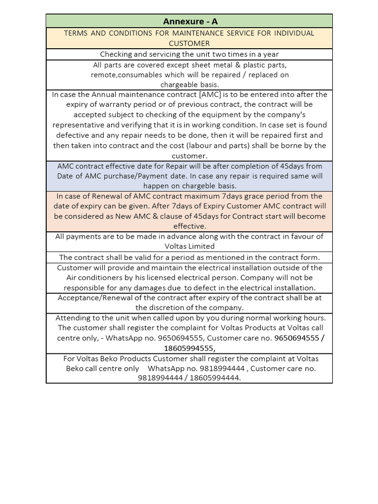 AMC Terms &amp; Conditions WTA | PDF | Business | Business Law