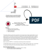 SAS-565H Passive Loop Antenna Datasheet