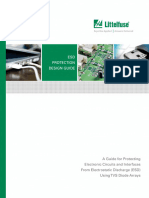 Esd Protection Design Guide: Tvs Diode Arrays: ©2012 Littelfuse, Inc 1