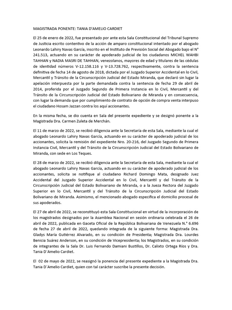 Sentencia de Civil | PDF | Sentencia (ley) | Ley Pública