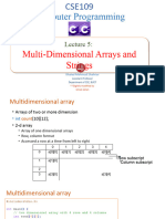 CSE109JUL2023 - LectureSlide - 05 (Array+String)