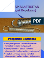 Konsep Elastisitas