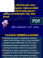 Advokasi, kemitraan dan pemberdayaan masyarakat