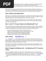 NYC Teacher Homework Help