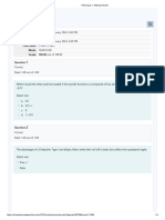 Digital Signal Processing - Final Quiz 1 - Attempt Review