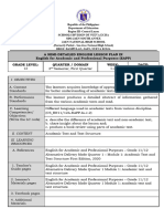 Academic and Text Structure Week 1 and 2