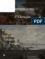 Romantismo 1 Geração