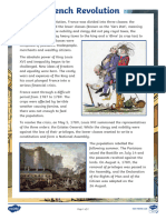 French Revolution Differentiated Reading Comprehension Activity