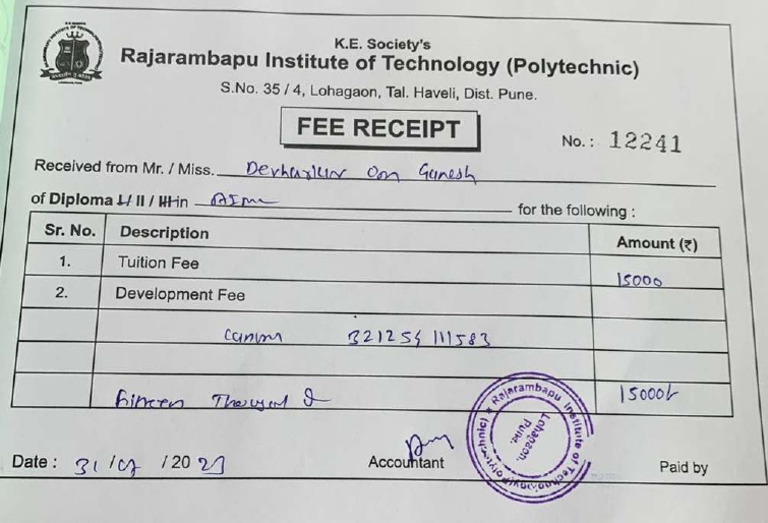 Fee | PDF