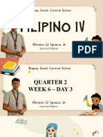 Q2 - FILIPINO4 - WEEK6 - Paggamit NG Uri NG Pandiwa