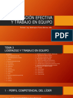 Tema 3 Liderazgo y Trabajo en Equipo