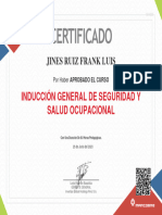 Curso Inducción General de Seguridad y Salud Ocupacional - Doc 72180086 - JINES RUIZ FRANK LUIS