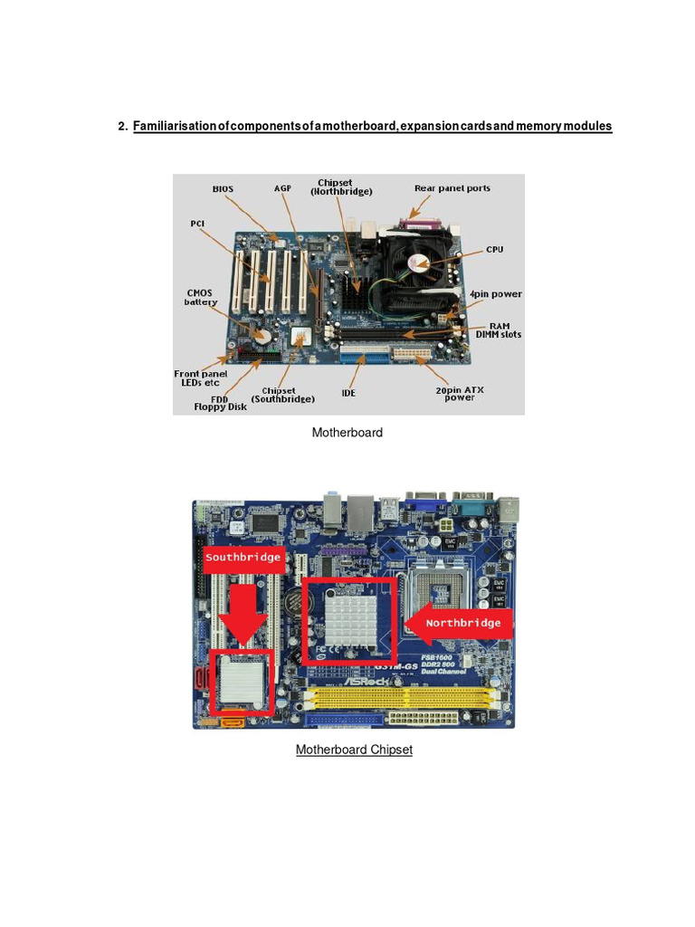 Motherboard Components Overview | PDF