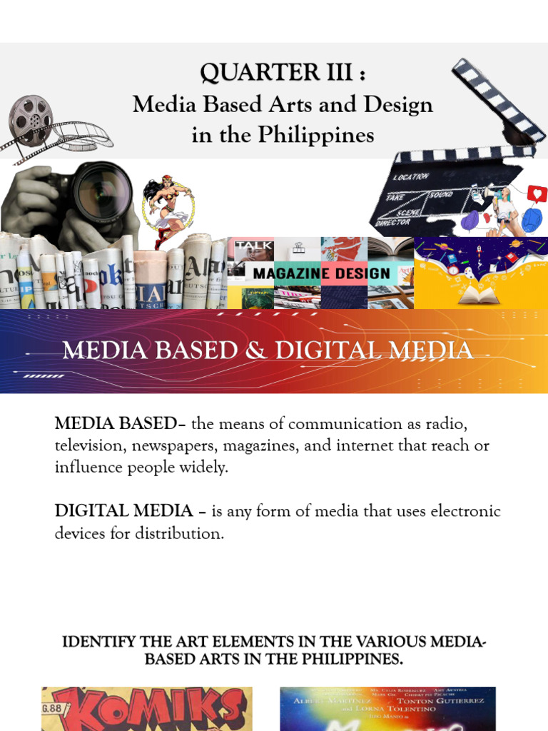 Philippine Media Arts and Design Overview | PDF | Composition (Visual ...