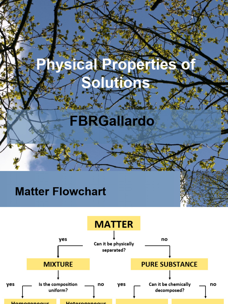 Properties of Solutions in Chemistry | PDF | Mixture | Solubility