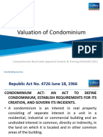 Valuation of Condominium