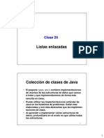 Listas enlazadas Java clase 25