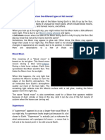 2 - Types of Full Moon