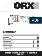 Worx Sonicrafter XW679