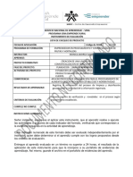 8.1.instrumento - Evaluación LISTA de CHEQUEO de PRODUCTO. Planeacion