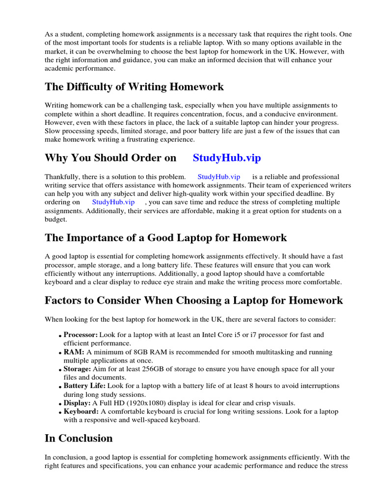Best laptop for homework uk pdf laptop chromebook