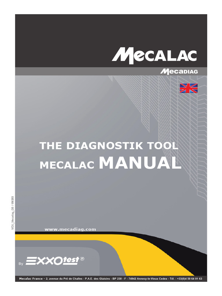 MecaDiag Tool User Manual | PDF | Personal Computers | Voltage