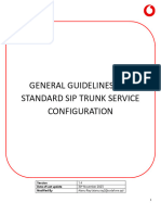 PBX SIP Configuration V1.4