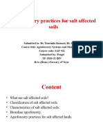 Agroforestry Practices For Salt Affected Soils