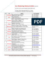 Wireless Monitoring Stations in India